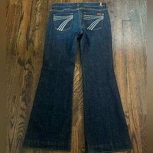 7 for all mankind low waisted jeans